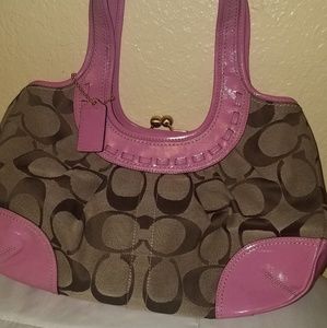 Authentic Ergo Coach kisslock purse